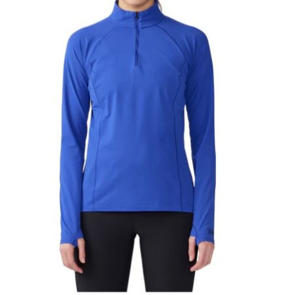 Mountain Hardwear Women's M Mountain Stretch 1/2 Zip Baselayer-